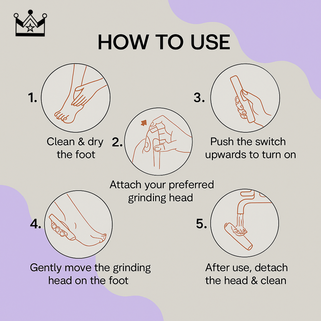 GlowStep™ - Callus Remover For Feet