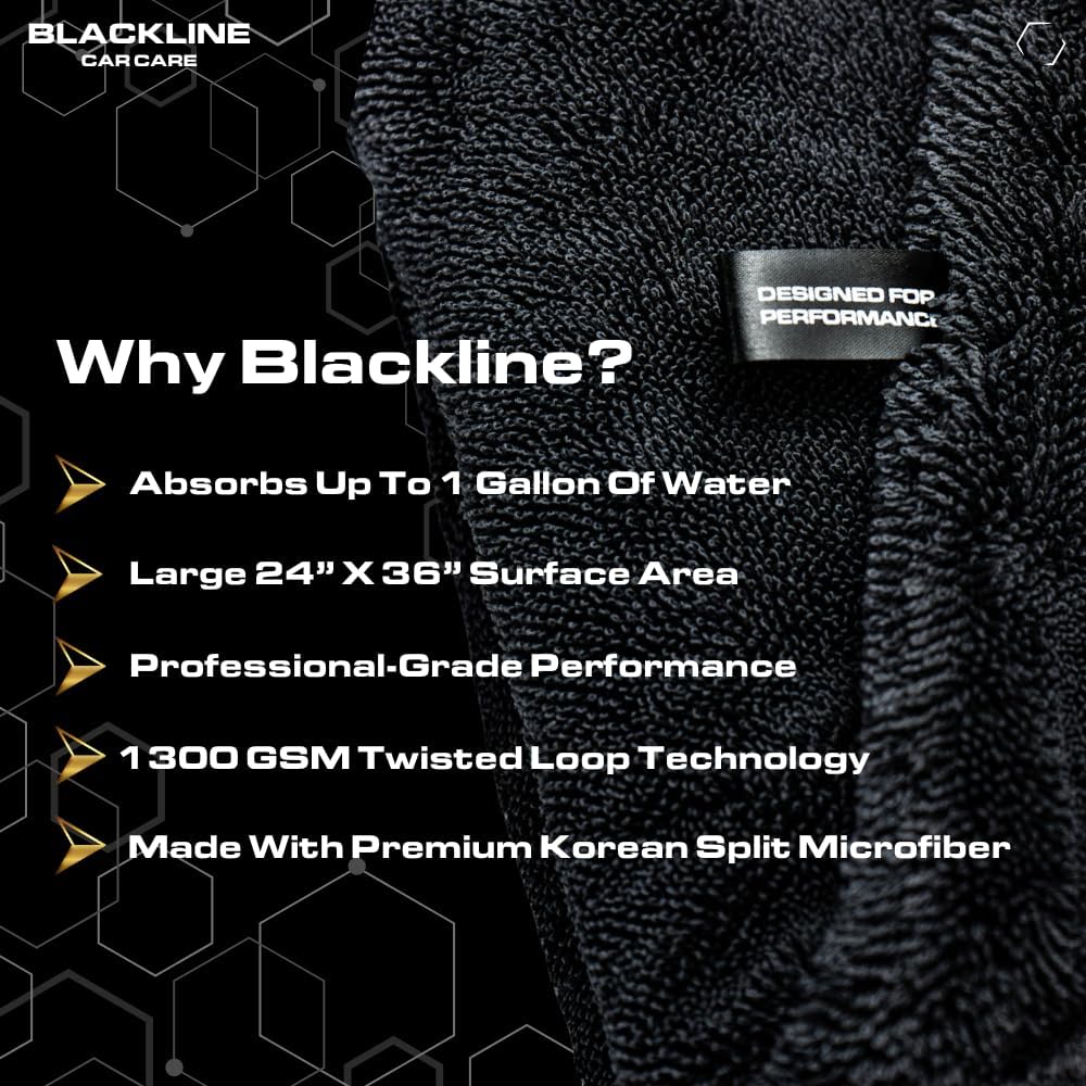 Blackline Streak-Free Car Towel