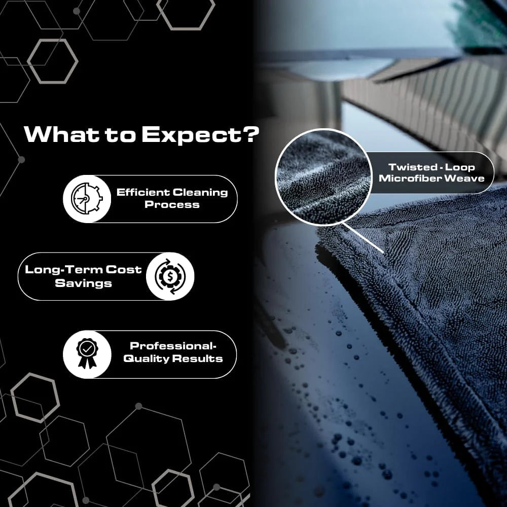 Blackline Streak-Free Car Towel