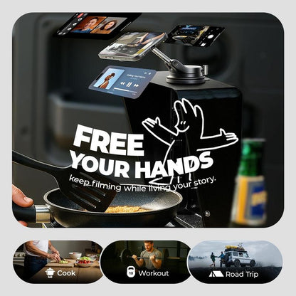 MagLock™ - 360° Rotatable Suction Phone Holder For Car
