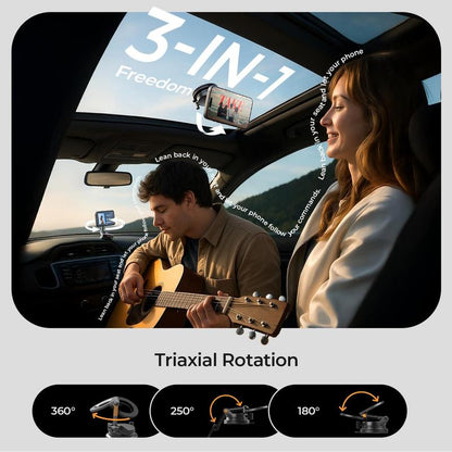 MagLock™ - 360° Rotatable Suction Phone Holder For Car